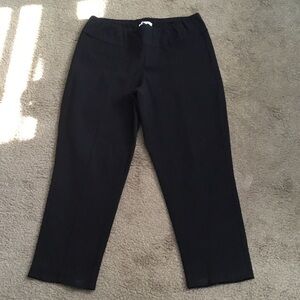 Isaac Mizrahi Black Trousers